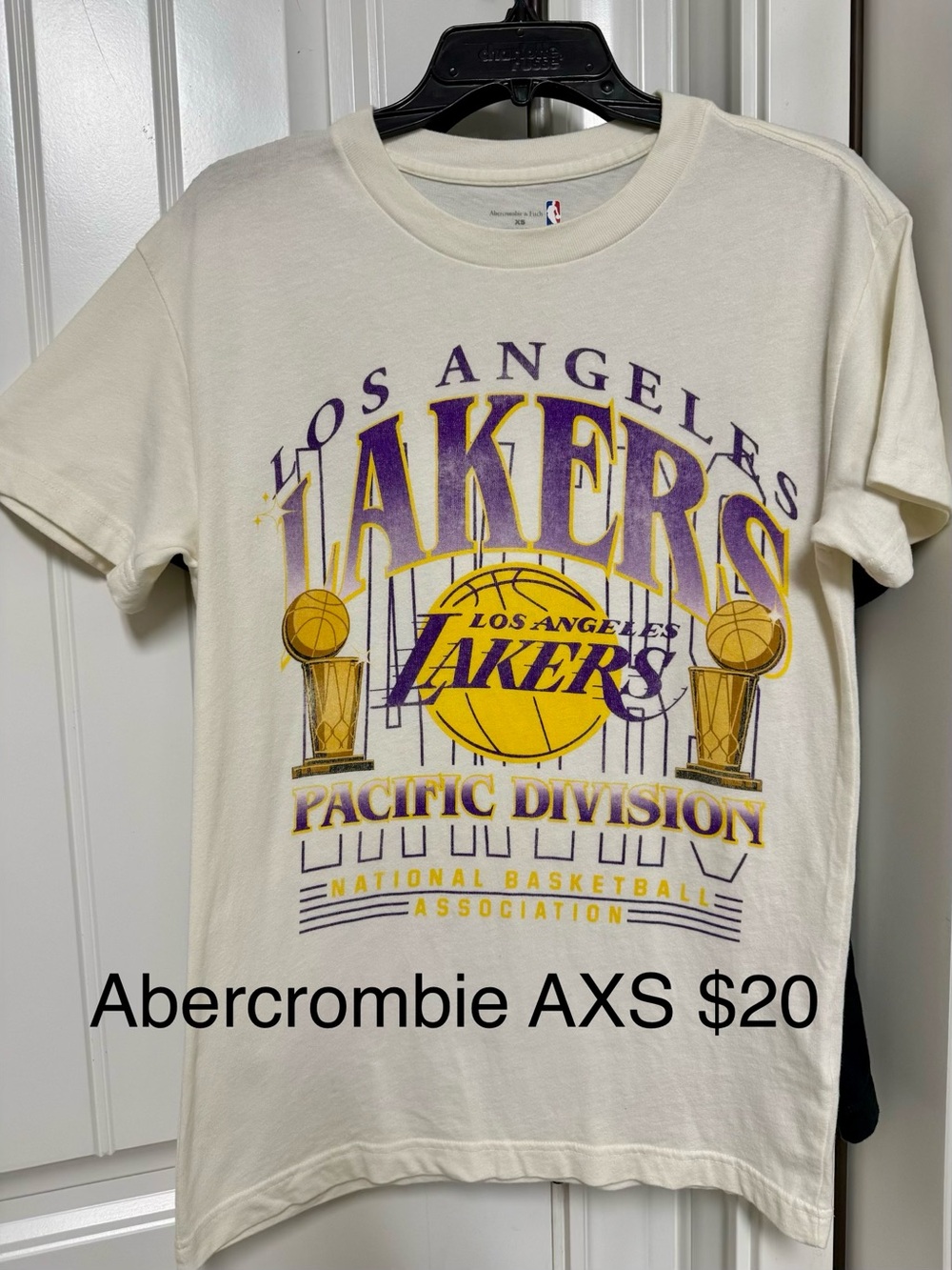 17-Time Champs Graphic Tee - Cream/Purple/Gold